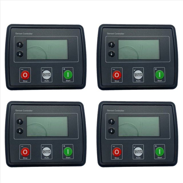 4X Dse4520 Mkii Módulo de Control de Fallo de Red de Parada de Arranque Automático Controlador de Generador Amf