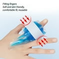 thumbnail image 4 of Finger Cold Compress Pack, Elastic Strap Fingertip  Finger Ice Gel Pack Reduce Pain 6cm Soft  for Tendinitis, 4 of 8