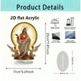 thumbnail image 2 of Desktop Ornament Acrylic Tabletop 2D Angel Wall Decorations for Home Desktop Design, 2 of 4
