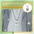 thumbnail image 2 of FESTFENDS Men's Pendants Titanium Steel 1Pcs Wearable Punk Style Birthday Party, 2 of 7