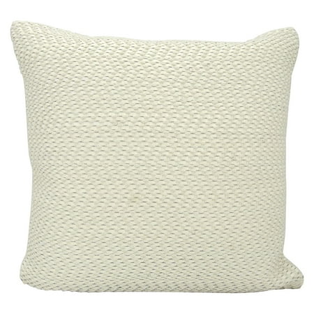 Joseph Abboud Leather Basket Weave White Throw Pillow Walmart Com