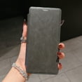 thumbnail image 5 of Allytechgroup for Galaxy S22 Ultra Wallet Case Compatible with MagSafe, PU Leather Folio Card Holder RFID Blocking Shockproof Flip Cover Hidden Closure Phone Case for Samsung Galaxy S22 Ultra, Gray, 5 of 8