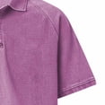 thumbnail image 6 of COSFO Performance Polo Shirts for Men Vintage Casual Solid Short Sleeve Classic T-Shirt Collared Relaxed Fit Summer Pullover Tops, 6 of 6