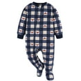 thumbnail image 4 of Gerber Baby and Toddler Neutral Microfleece Blanket Sleeper Pajamas, 2-Pack, Sizes 0/3 Months -5T, 4 of 11