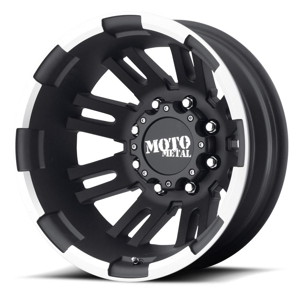 Moto Metal MO963, 17x6 Wheel with 8 on 6.5 Bolt Pattern - Black -  MO96376080794N Wheel Rim
