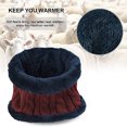 thumbnail image 3 of Sinhoon 2-Pieces Winter Beanie Scarf Set Warm Hat Thick Knit Skull Cap for Men Women, 3 of 7