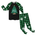 thumbnail image 5 of enyan Reindeer Christmas Pajamas Bo'y's Gi'rl's Colorable Clothing Sets 2 Piece Ki'ds Christmas Costumes Pants Sets Cute Playwear Green,7-8 Years, 5 of 6