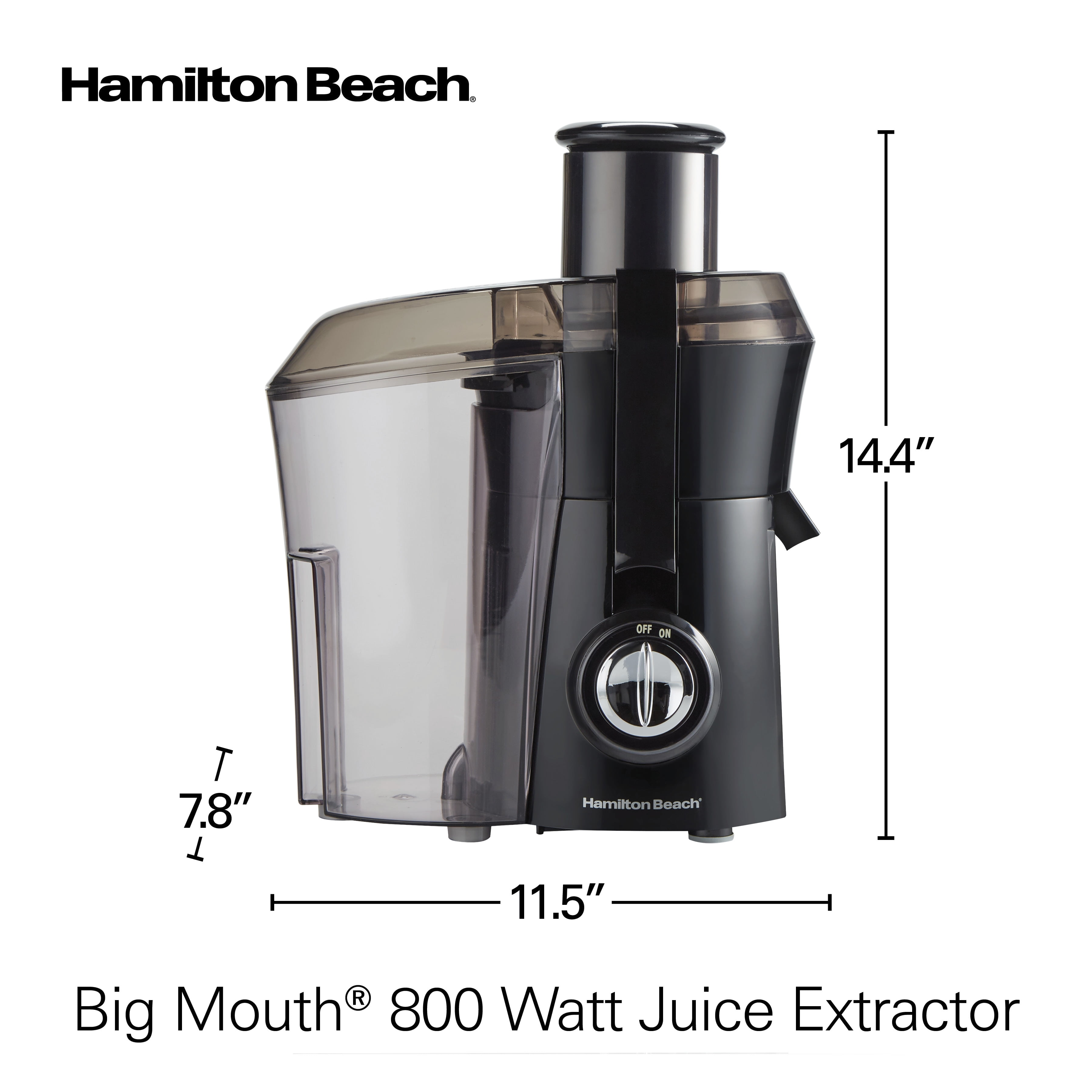 Hamilton Beach Recertified Hamilton Beach® Big Mouth® 800 Watt