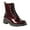Burgundy, variant on Lunar Womens Nala Ankle Boots