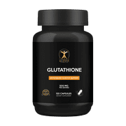 Glutathione 500mg Supplement by Klever Lifestyle - Reduced L-Glutathione for Antioxidant & Immune Support - 120 Vegan Capsules