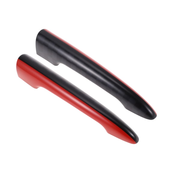 Unique Bargains Rear Trunk Door Tailgate Handle Cover for BMW Mini R55 Clubman 2006-2014 Black,Red Decoration Accessories 2 Pcs