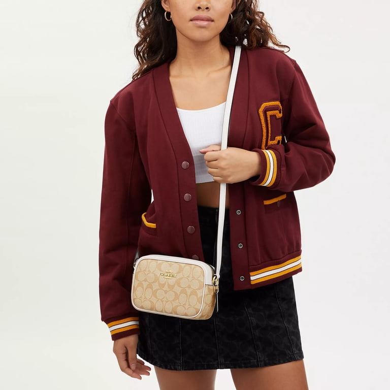 Coach Mini Jamie Camera Bag In Signature Canvas - Walmart.com