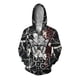 thumbnail image 3 of Sudadera con capucha moderna para hombre Bull Sudadera con cremallera Tiger Sudadera con capucha asequible con cremallera Ropa cálida para hombre Marcas Otoño, 3 of 5
