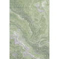 thumbnail image 2 of Addison Rugs Mayfield Premium Machine Washable Transitional Abstract Aloe Rectangle Rug, 3' x 5', 2 of 7