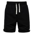 thumbnail image 3 of Birdeem Shorts pour Hommes Mode Décontractée Unie avec Cordon de Serrage Taille Élastique Short Jambe Droite, 3 of 8