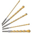 thumbnail image 3 of MasteelfCA 1 Ensemble de Perceuse Carrée Assortiment de Perceuse en Béton Brique de Maçonnerie, 3 of 8