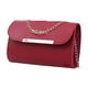 thumbnail image 2 of Set De Bolsas  Bloosom Bandolera Mujer Cosmetiquera Cartera Rojo (Bordo), 2 of 2