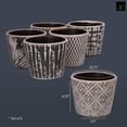 thumbnail image 2 of Urban Trends Terracotta Round  Pot, 2 of 5
