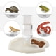 thumbnail image 5 of Distributeur Eau, Distributeur 2 en 1 de Nourriture Anti Debordement Bol, Gamelle en Plastique pour Tortue Terrestre Gecko – Lumineux MFZFUKR ZSY-1694, 5 of 5