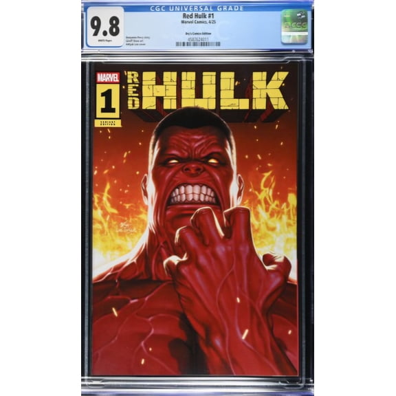 Red Hulk #1 - CGC 9.8 Comic Book