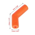 thumbnail image 2 of Unique Bargains Universal Orange Gear Shift Shifter Protector Cover Boot Cover Rubber Pad Cylindrical Anti Slip for Motorcycle, 2 of 5