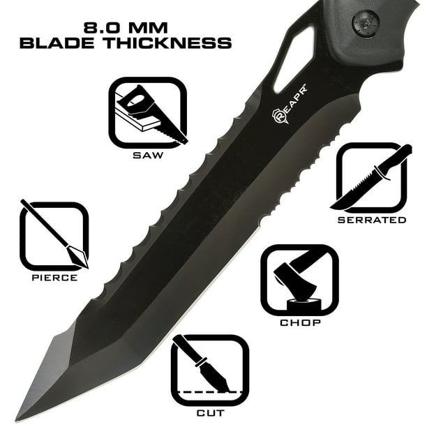 REAPR 11022 TAC Javelin Serrated Spear - Walmart Business Supplies