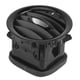 thumbnail image 3 of Ventilación De Salida De Aire, Práctico ABS Negro Resistente Instalación Simple Resistente A La Abrasión 13180765 Para Reemplazo De Accesorios De Automóvil Para ADAM Todos Los ANGGREK Otros, 3 of 8