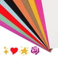 thumbnail image 4 of OULII 10Pcs Sparkly Craft Paper Glitter Paper For Crafts Assorted Color Diy Decoration Supplies, 4 of 8