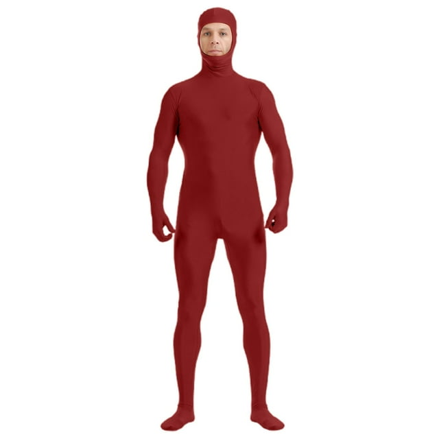 PMUYBHF Combinaison Intégrale Unisexe Visage Ouvert Extensible pour Danse Performance Taille Adulte 12103 TTTG