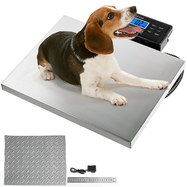 VEVOR Digital Livestock Scale 440Lbs x 0.2Lbs Pet Vet Scale Large
