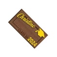 thumbnail image 1 of Soporte para dinero de graduación 2024 Inteprter amarillo madera resistente, 1 of 6