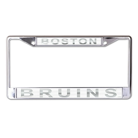 WinCraft Boston Bruins Primary Logo S/L Metal License Plate Frame