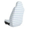 thumbnail image 2 of Yiaed Blue Checkboard Print Car Seat Covers,Universal Auto Seats Protector Fits for Car,SUV Sedan,Truck,Automotive Seat Covers & Accessories, 2 of 5
