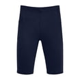 thumbnail image 4 of Juesizh Womens Leggings Solid Color Pockets Half Yoga Pants Athletic Casual High Waist Tummy Control Workout Leggings, S-2XL, 4 of 7