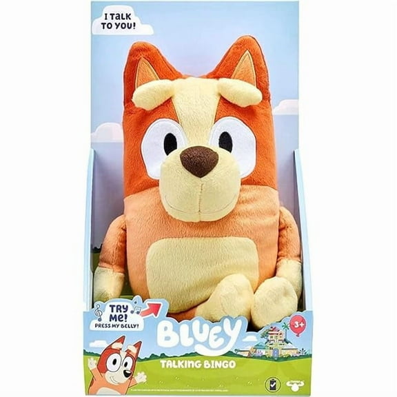 Bluey 17143 SFX, Feature, Interactive, Talking, 13" Plush, 17137