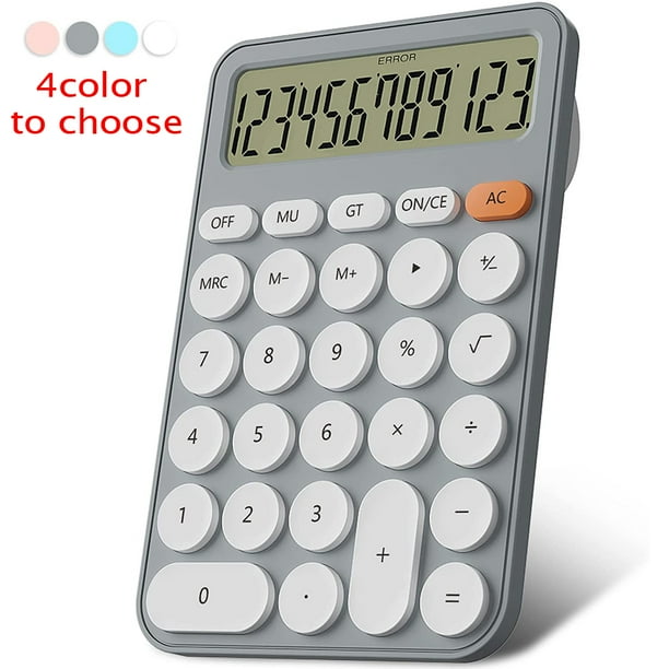 Calculators 12 Digit Desk Calculator Large Display Clearly, Great Desktop Calculator Large Keys