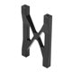 thumbnail image 4 of Soporte de marco de parachoques de aluminio para coche RC para orugas de Control remoto eléctrico Axial SCX10 (negro), 4 of 8