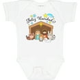 thumbnail image 3 of Inktastic Feliz Navidad Cute Nativity Scene Boys or Girls Baby Bodysuit, 3 of 5