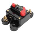 thumbnail image 1 of Disyuntor Aramox de 12-24 V CC inversor de fusible estéreo con función de reinicio manual Protección contra sobrecarga para sistemas de automóviles barcos y camiones ANGGREK Otros, 1 of 8