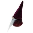 thumbnail image 2 of Northlight Standing Gnome Christmas Figure - 9" - Plum Purple, 2 of 4