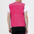 thumbnail image 3 of Cameland Plus Size Men Vest Tops Solid-Color Convenient Mesh Outdoor Breathable Zipper Pockets V-Neck Tank Top, 3 of 7
