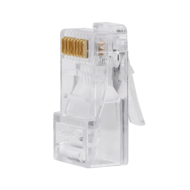 Cable Plug, Cable Head RJ45 Modular Plug Corrosion Resistance For Cable Heads