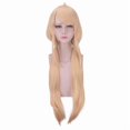 thumbnail image 1 of Peluca larga para cosplay de anime, rubia, 80 cm, para adolescentes, 1 of 3