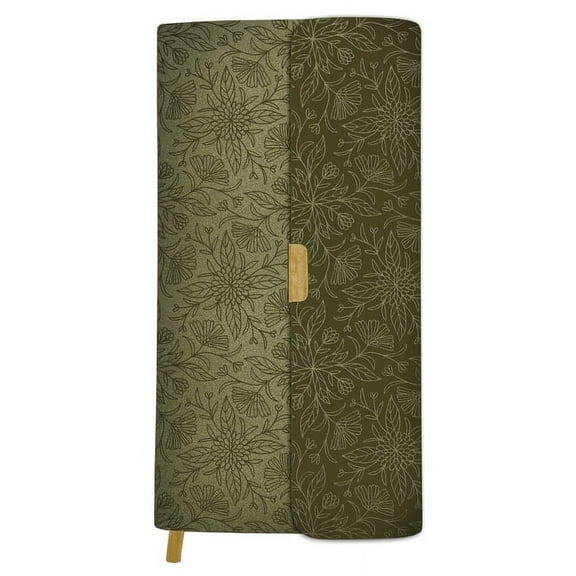 The KJV Compact Bible [Olive Petals] (Hardcover)