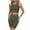 Army Green, variant on cfhntfmh Womens Pajama Sets Ribbed Knit Tank Top with Shorts 2 Piece Lounge Set Summer Sleepwear Pj Set Nightwear