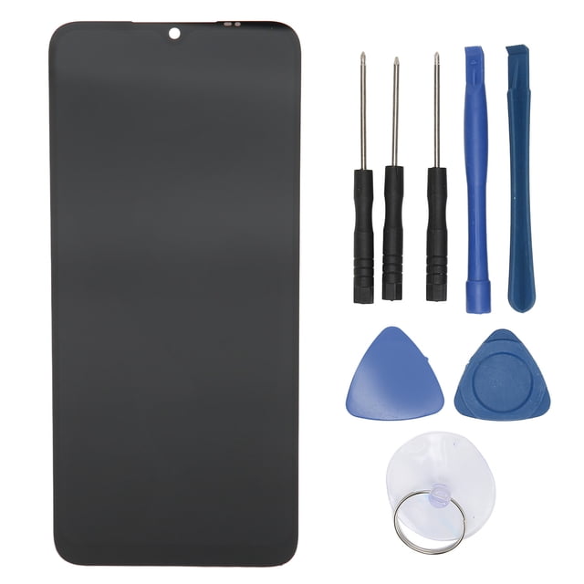 Kit de reparación de reemplazo de pantalla de montaje de digitalizador con pantalla táctil de pantalla LCD de teléfono móvil con herramientas de extracción para Redmi 9A 9C