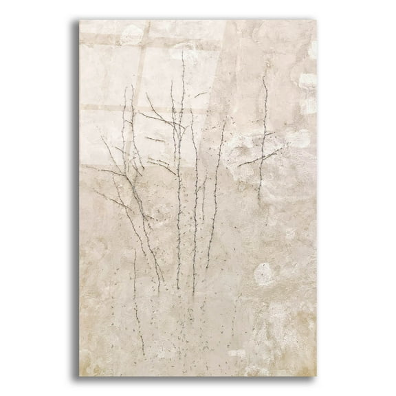 Epic Art 'Stucco Minus Vine 3' by IMB, Acrylic Glass Wall Art, 16"x24"