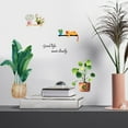 Fresh Potted Green Painting Stickers Living Room Children Bedroom Can