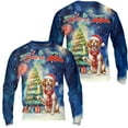 thumbnail image 3 of Merry Christmas and Happy New Year Santa Brittany Spaniel Holiday Xmas Winter 2025 All Over Print 3D Sweatshirt Unisex Merch Brittany Dog Lover Gifts Idea - 00024, 3 of 6