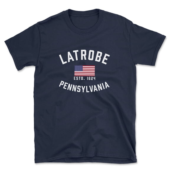 Latrobe Pennsylvania Patriot Men's Cotton T-Shirt